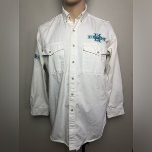 Vintage Mid West Garment Co Western Button Down.